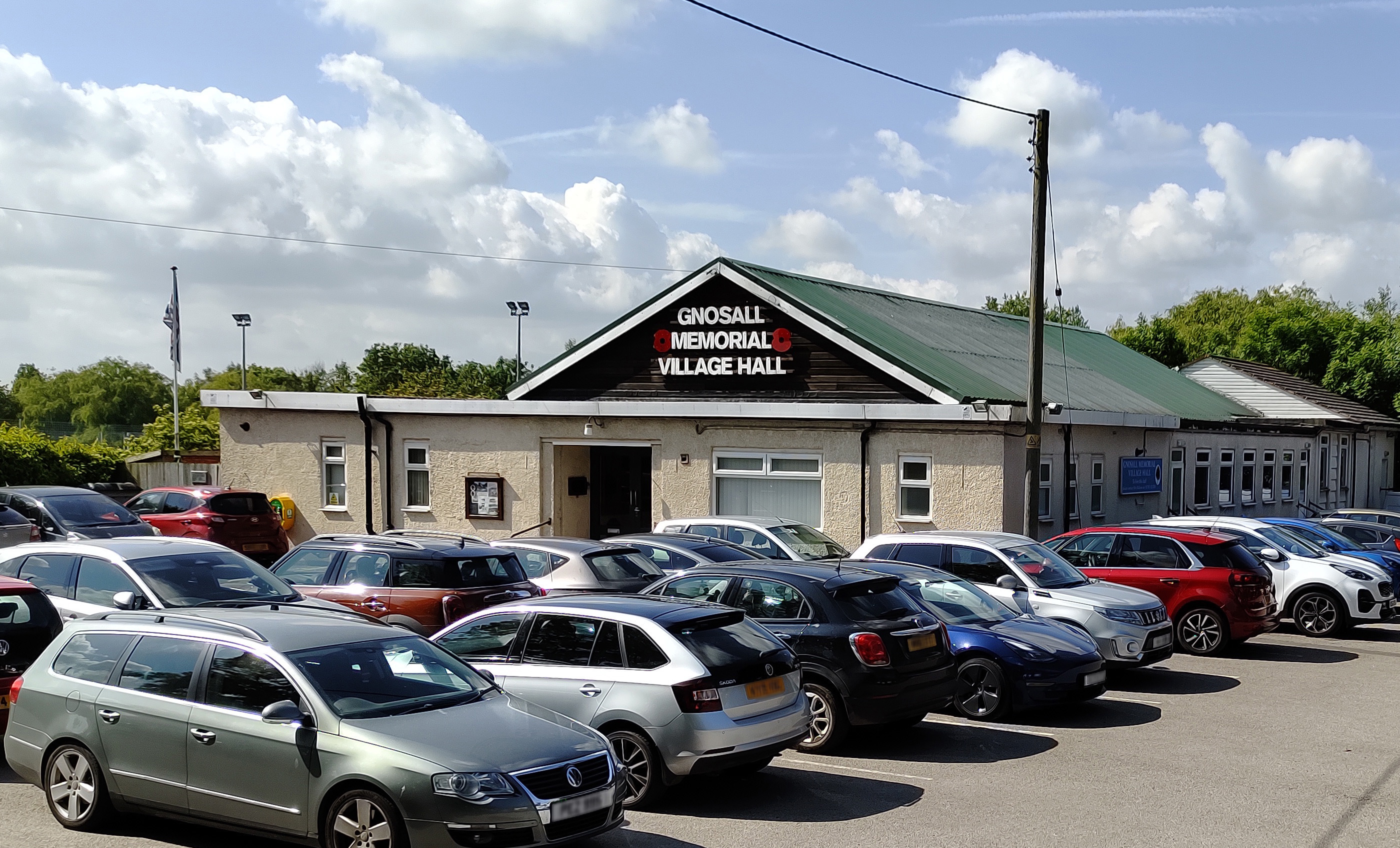 Gnosall Memorial Village Hall exterior